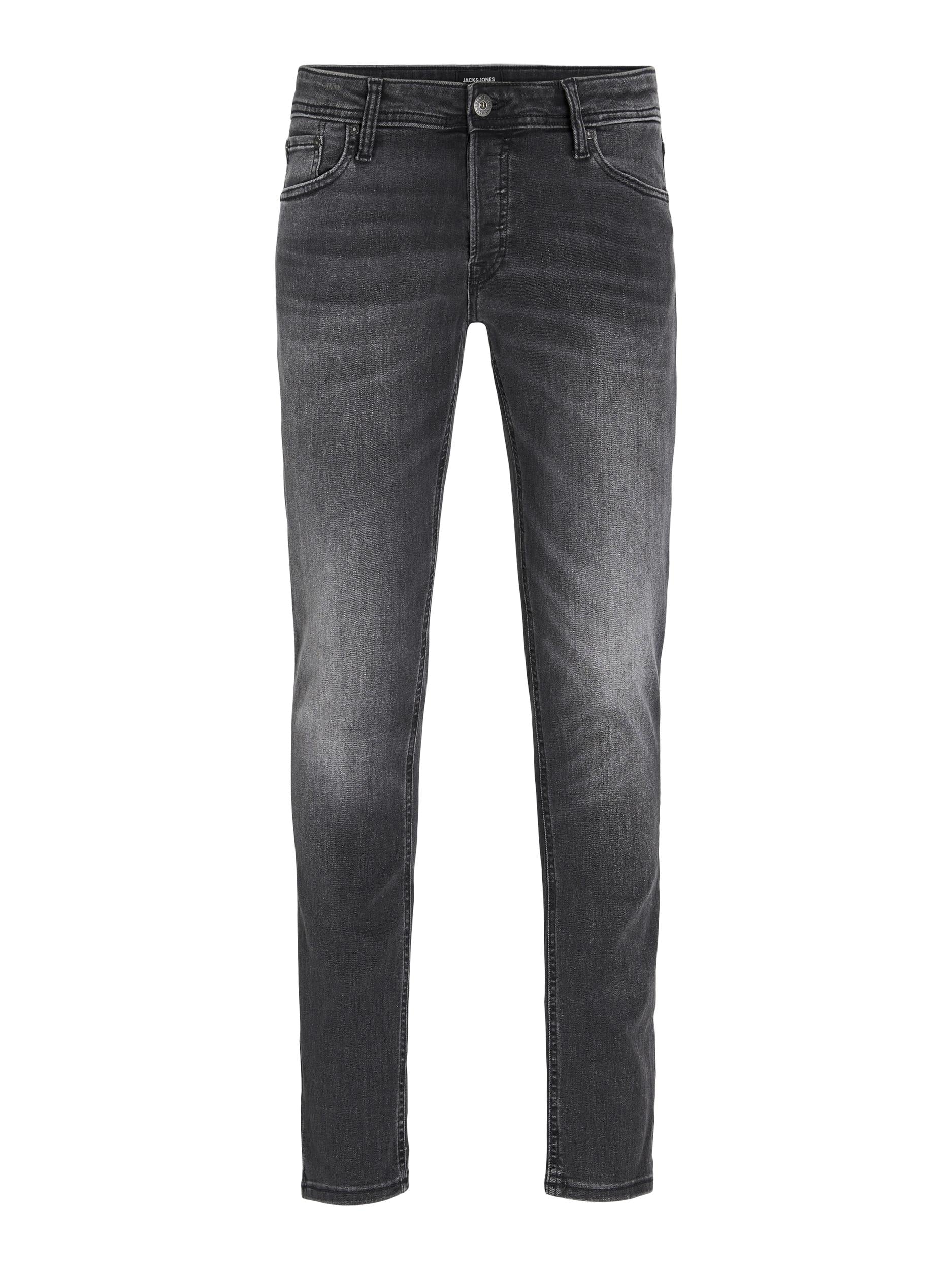 JACK & JONES 12159030 Black Denim Jeans Uomo 