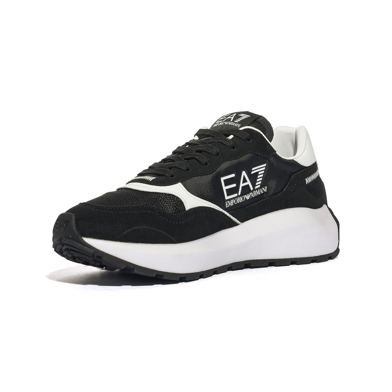 ARMANI 7X000341 BLACK WHITE Sneakers Uomo 