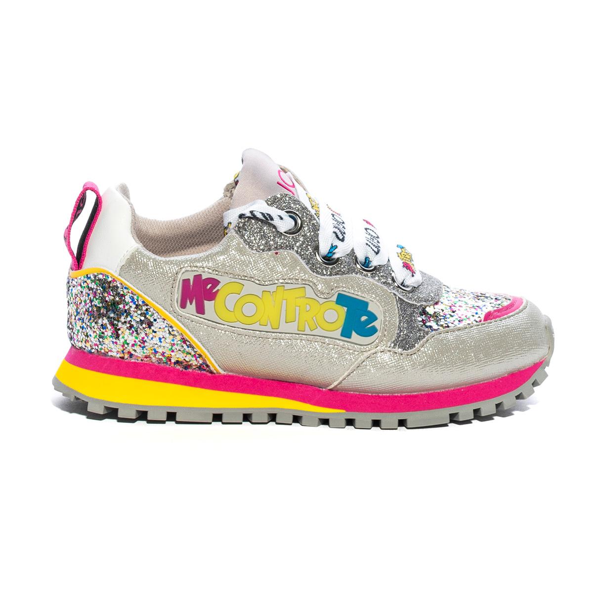 Sneaker Liu Jo Wonder 10 Argento Me Contro Te 4F0831EX015SILVER LIUJO