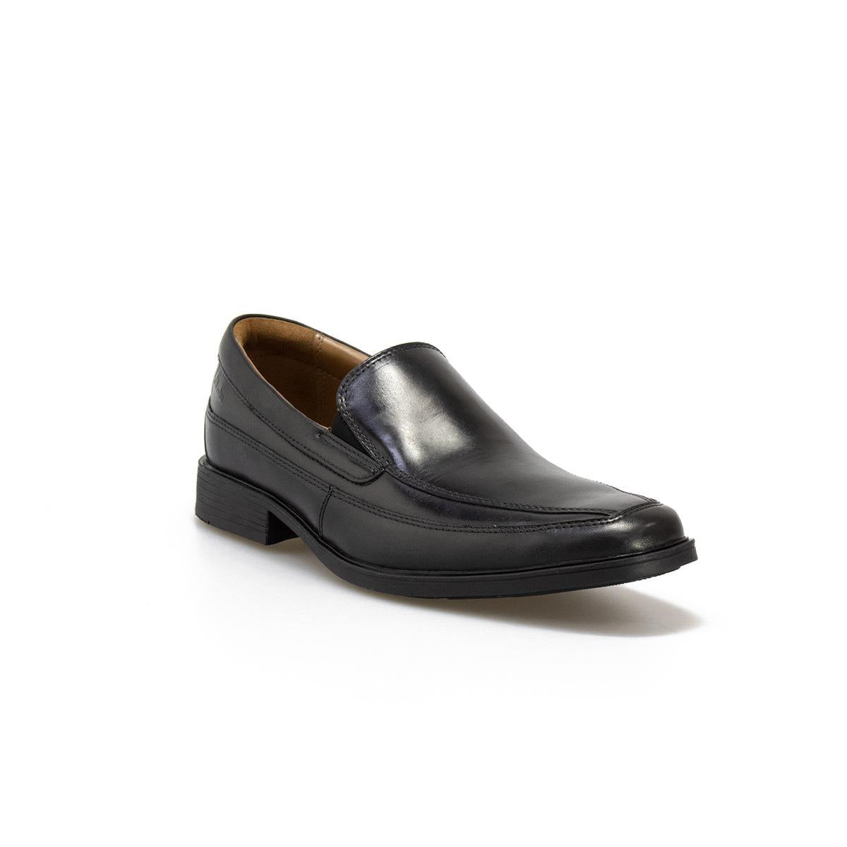 CLARKS 110312 BLACK LEATHE Mocassini Uomo 