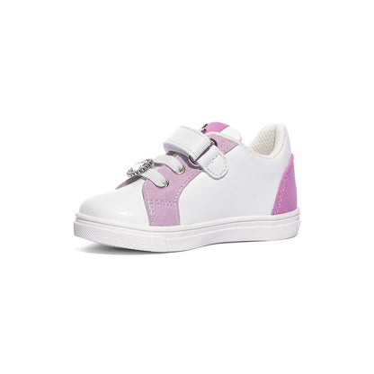 ASSO AG17850 WHITE LILLA SNEAKER Bambina 