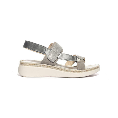 RIPOSELLA LAURA E D16261 GRIGIO Sandali Donna 