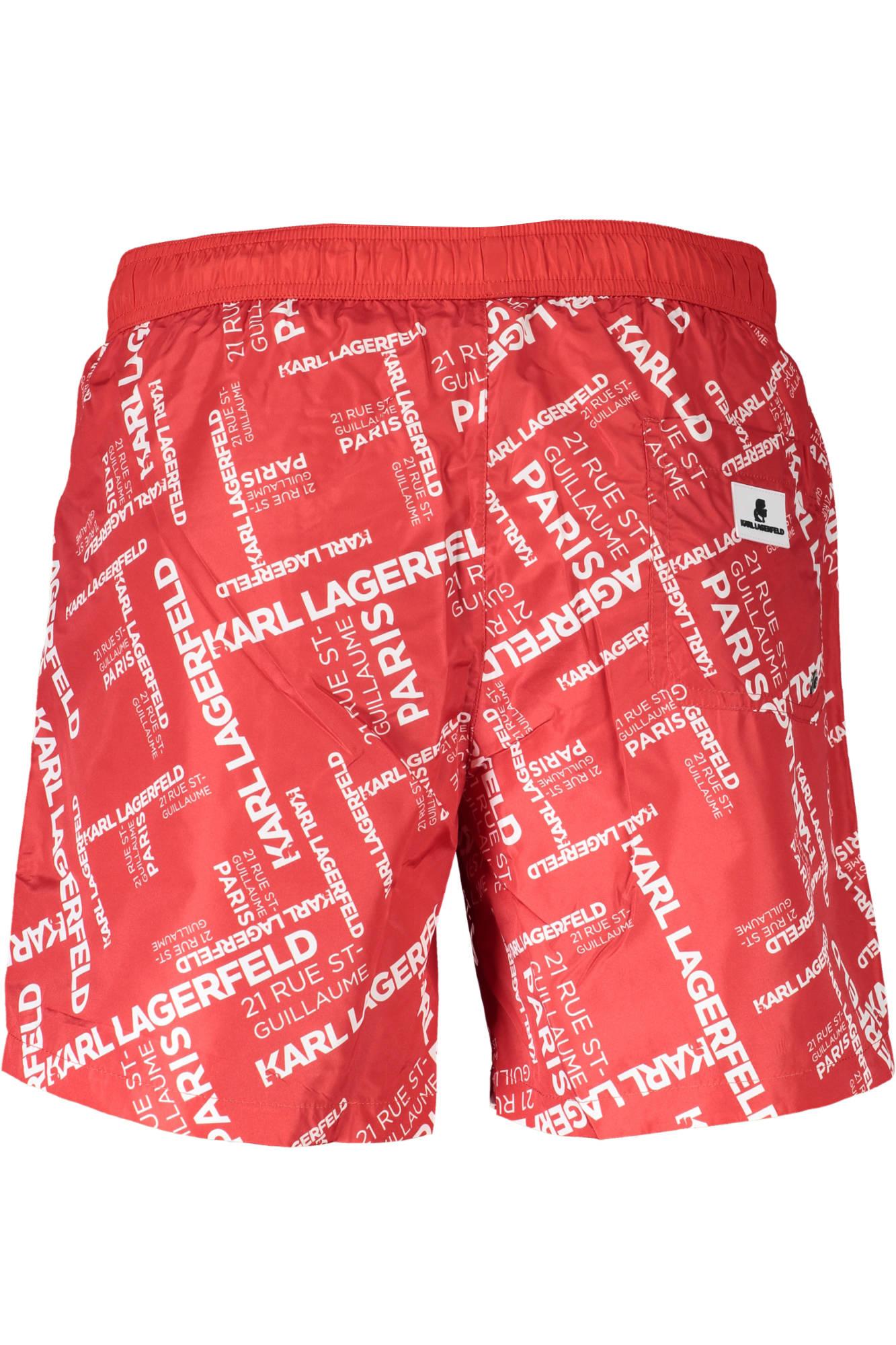 KARL LAGERFELD KL20MBM08_8E49A01_ROSSORED Rosso Costumi Uomo 