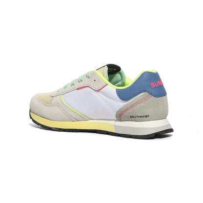 Sneakers Sun68 GIRL'S ALLY COLOR  EXPLOSION (TEEN) Bianche Z34404TBIANCO SUN 68
