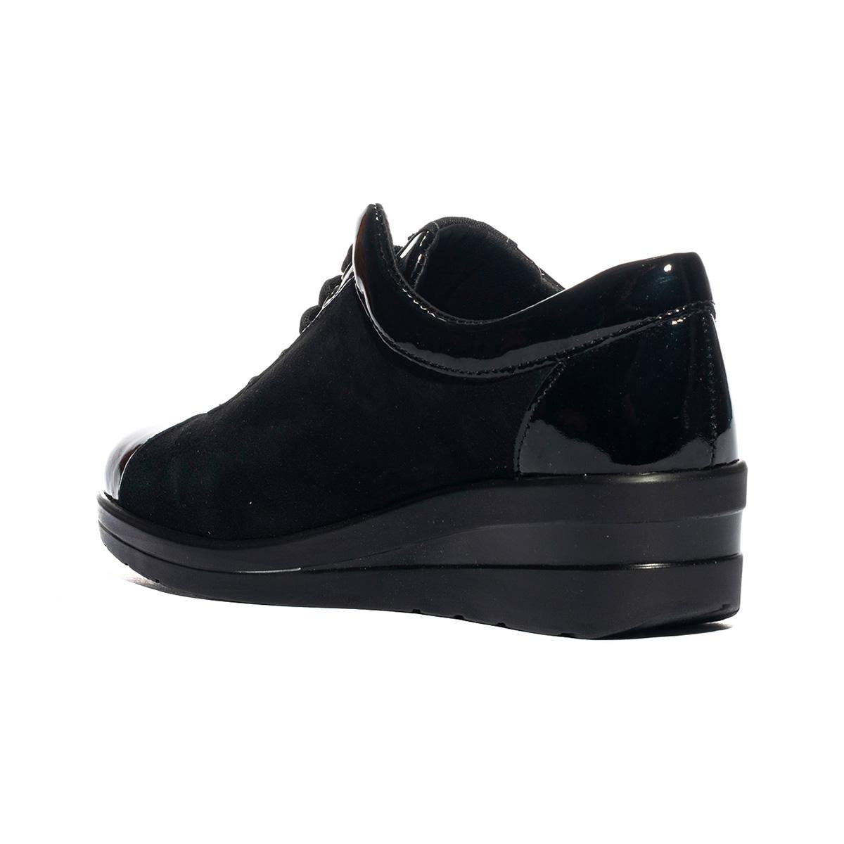 VALLEVERDE 36204 SUEDE BLACK Sneakers Donna 