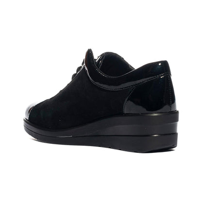 VALLEVERDE 36204 SUEDE BLACK Sneakers Donna 