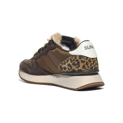 Sneakers Sun68 STARGIRL ANIMAL MArroni Z45218MARRONE SUN 68