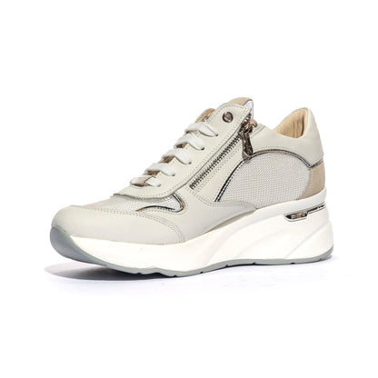 KEYS K9020 WHITE SILVER Sneakers Donna 