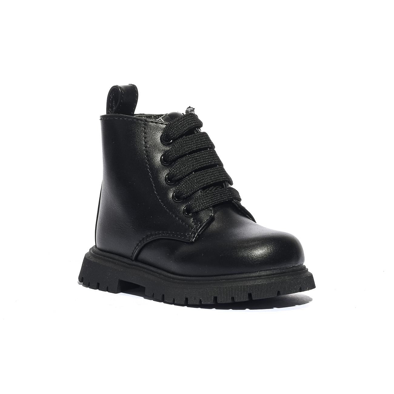 CULT T430 BLACK Anfibi Bambina 
