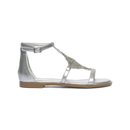 KEYS K12604 SILVER Sandali Donna 
