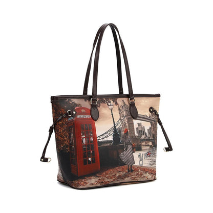 Y-NOT YES319F6 LONDON BRIDGE Borse Donna 