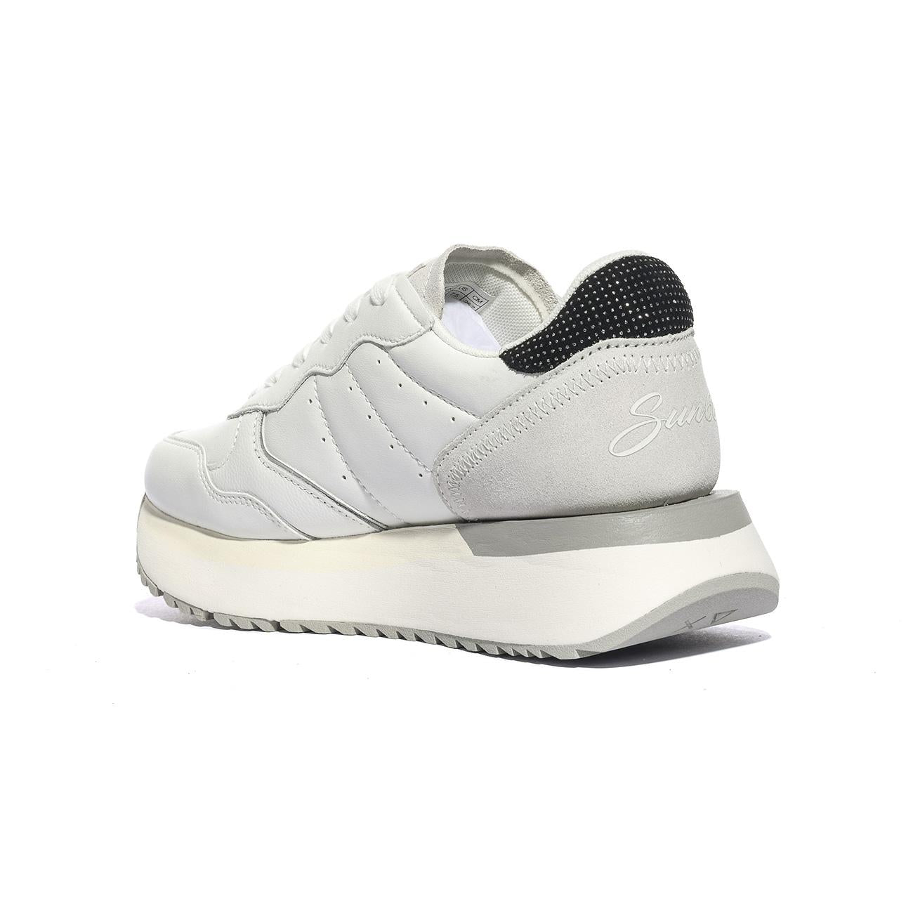 Sneakers Sun68 BIG ALLY Bianche Z45211BIANCO PANNA SUN 68
