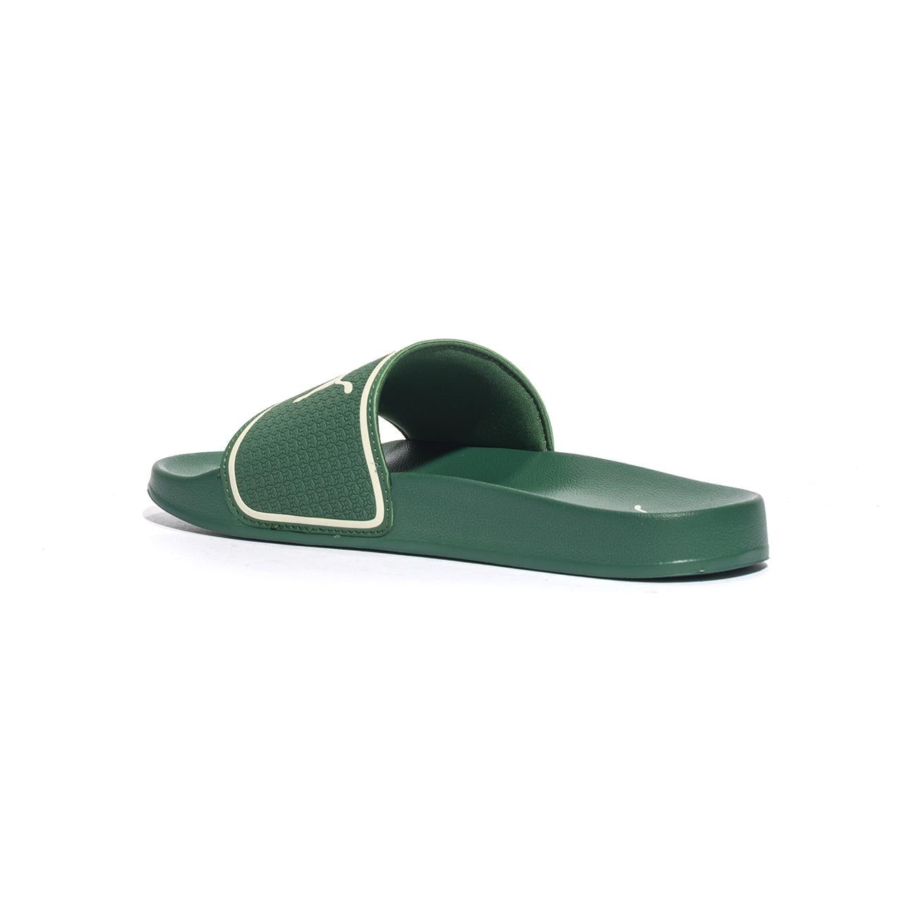 PUMA 384139-26 green Ciabatte Unisex Bambino 