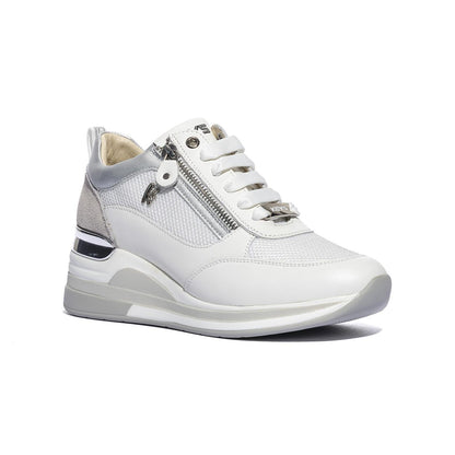 KEYS K11810 WHITE SILVERWHITE SILVER Sneakers Donna 
