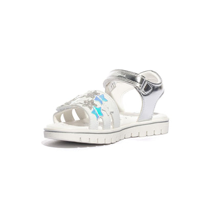 LUMBERJACK SG41906-022 WHITE SILVER M0167 Sandali Bambina 