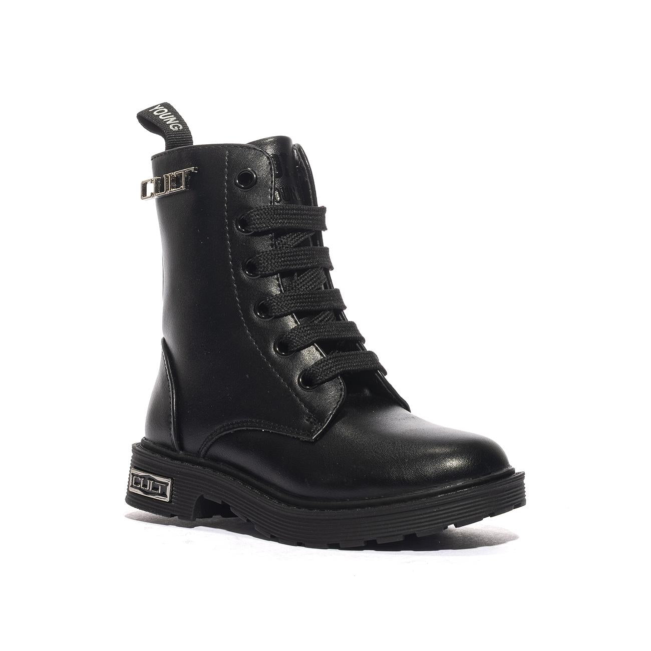 CULT T390 BLACK Stivaletti Bambina 