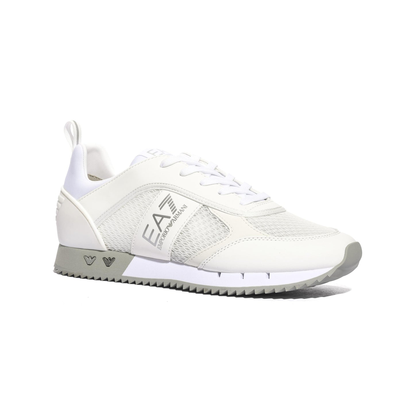 ARMANI 7X000334 WHITE SILVER Sneakers Uomo 