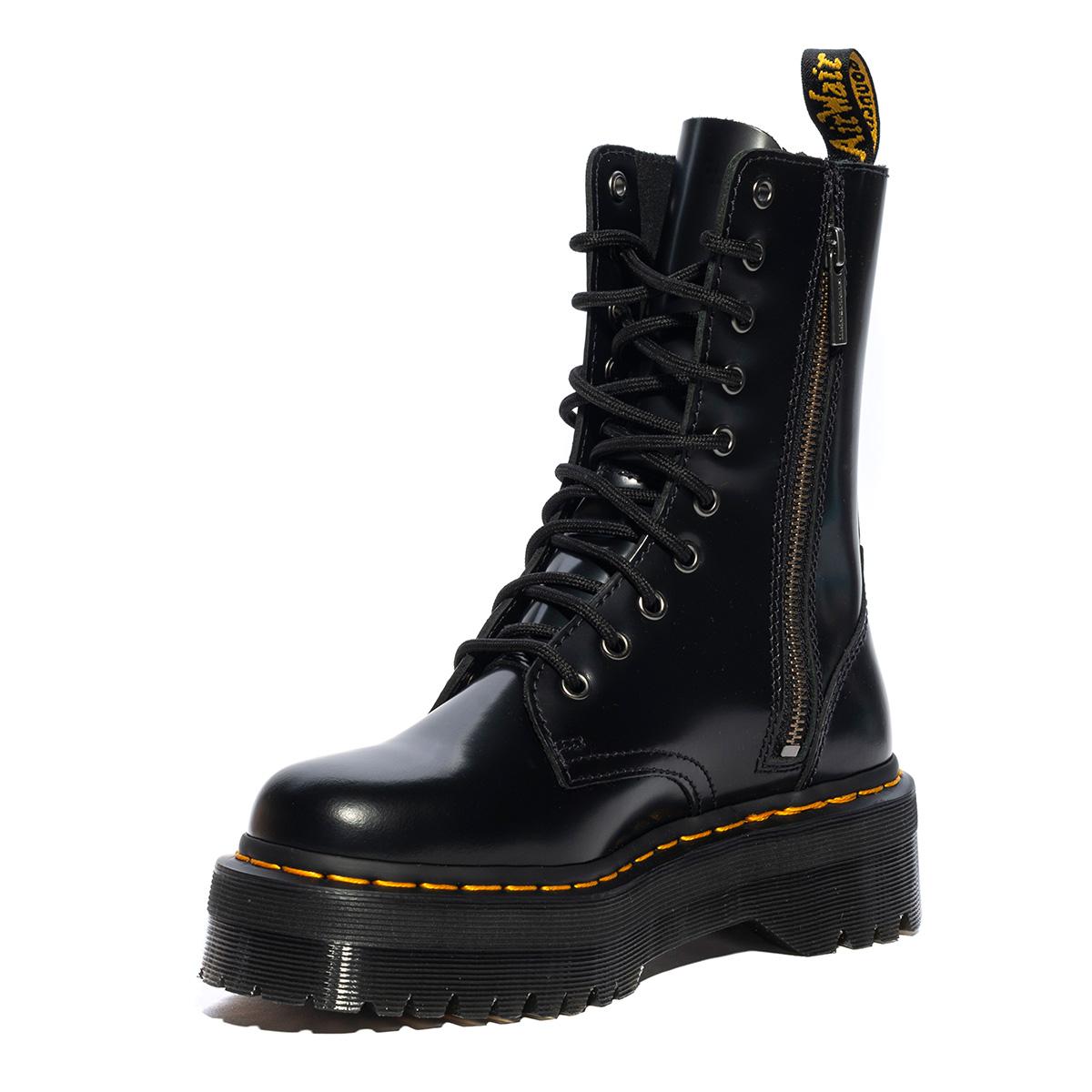 DR MARTENS 25565001 BLACK Anfibi Donna 