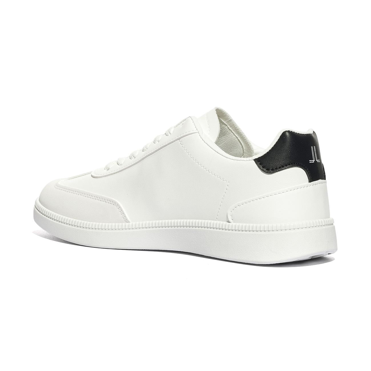 LANCETTI LNC870-2 WHITE BLACK Sneakers Uomo 