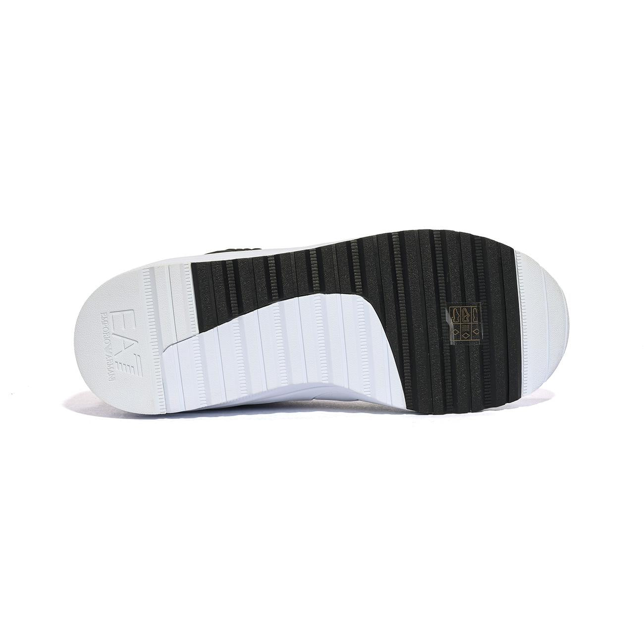 ARMANI 7X000360 WHITE BLACK Sneakers Uomo 