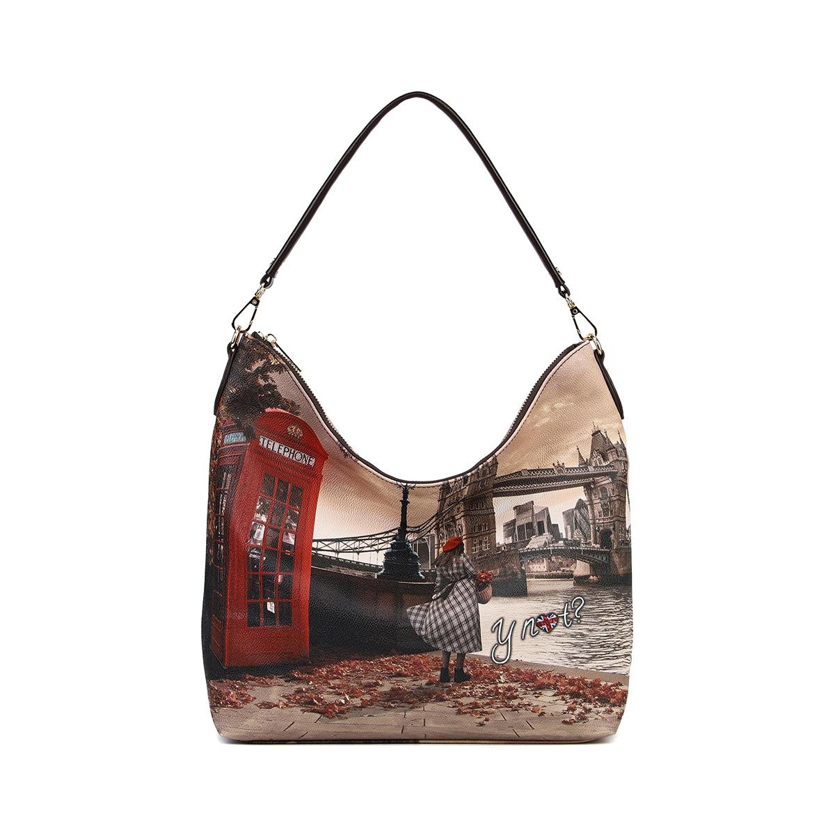Y-NOT YES618F6 LONDON BRIDGE Borse Donna 