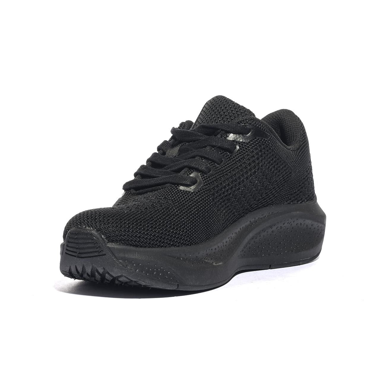 LOTTO 220818 ALL BLACK SILVER Sneakers Donna 