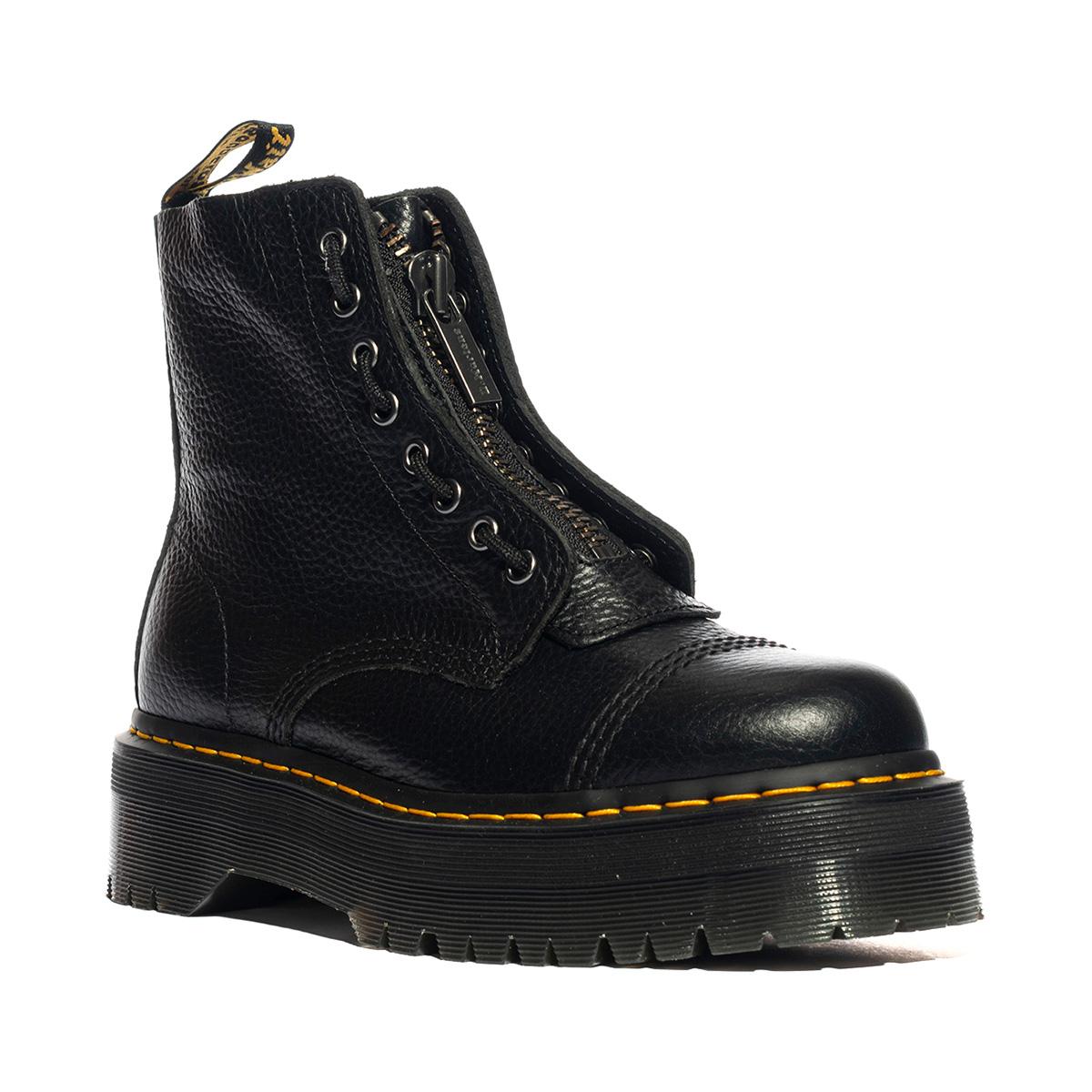 Stivaletti Platform Dr. martens Sincalir Neri 22564001Milled Nappa DR MARTENS