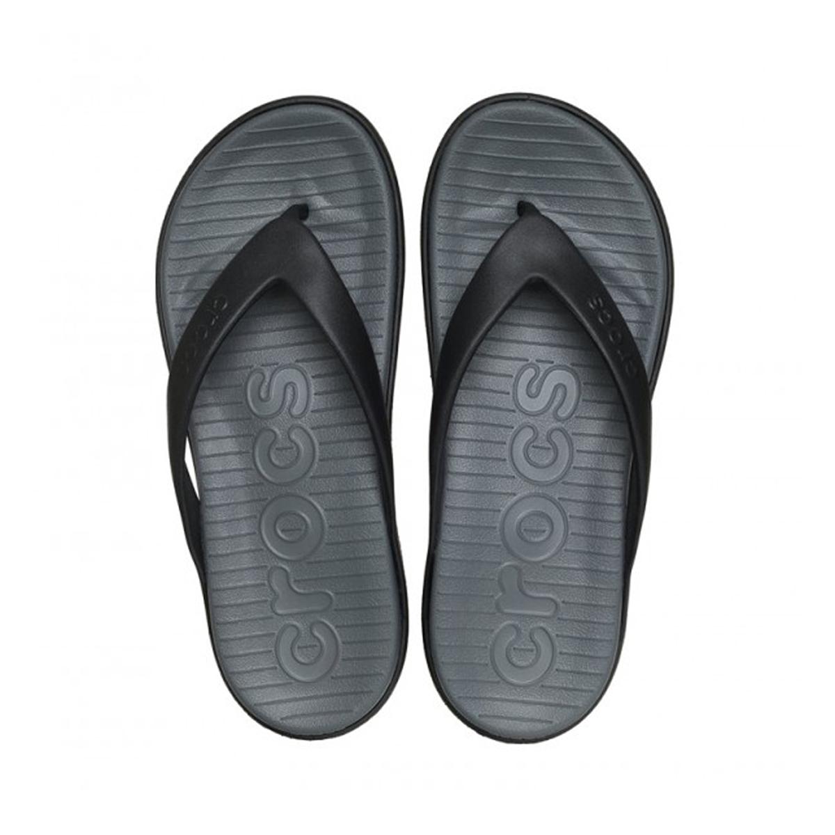 CROCS CR.212035 BLACK SLATE GREY SANDALO Uomo 