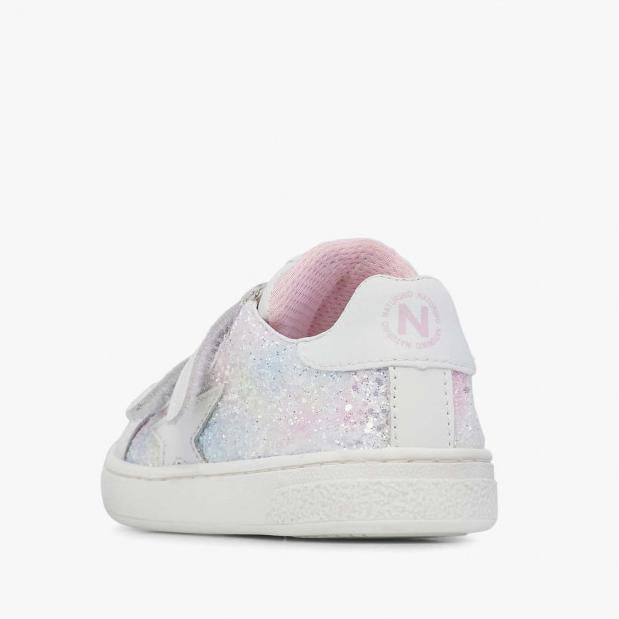 NATURINO 0012017499-29-2N86 WHITE-MULTI Sneakers Bambina 