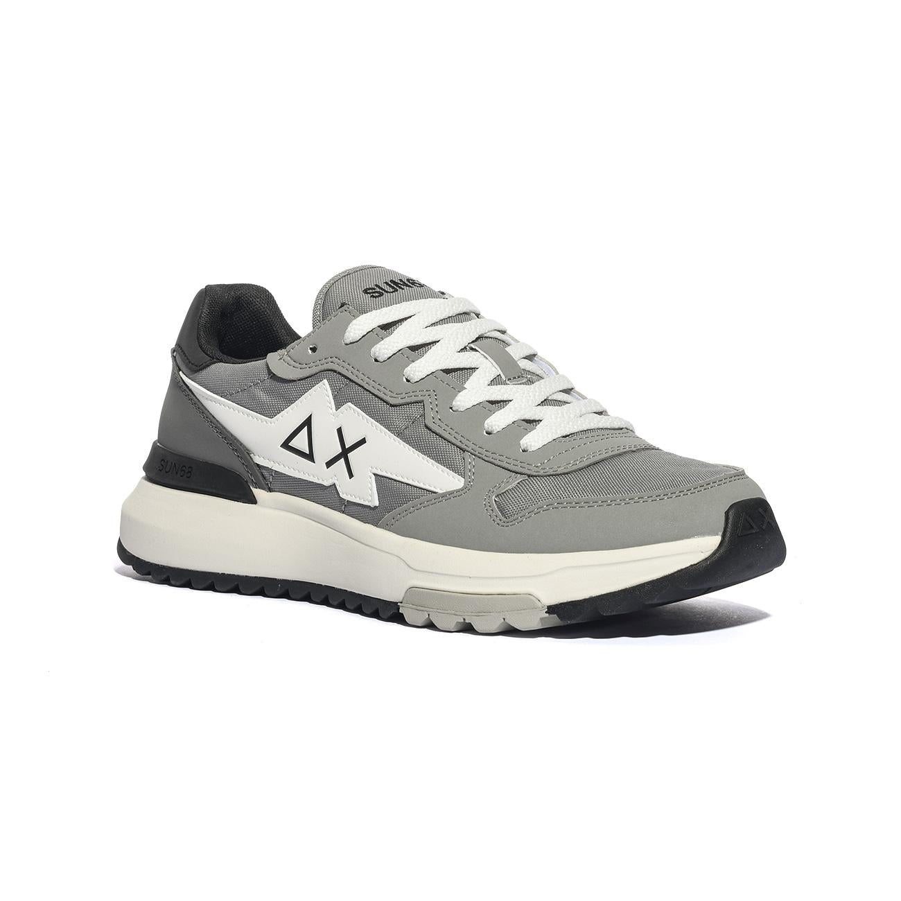 Sneakers Sun68 NIKI 2.0 SOLID Grigie Z45120GRIGIO MEDIO SUN 68