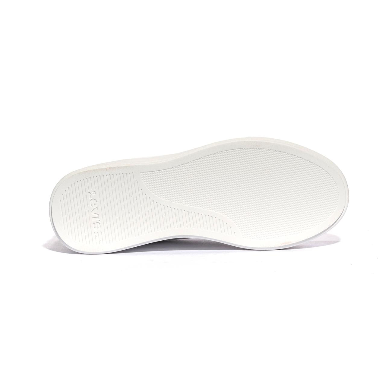 LEVI'S VAMB0032S 0062 WHITE BLACK Sneakers Bambina 