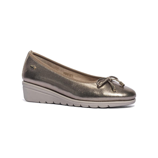 VALLEVERDE VS10330 NAPPA RAME Ballerine Donna 