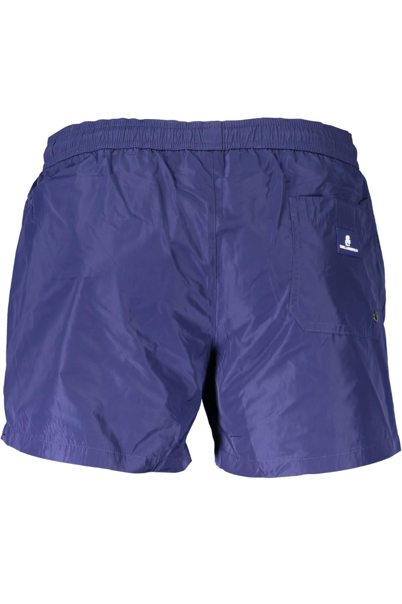 KARL LAGERFELD KL20MBS01_9C012B2_BLUNAVY Blu Costumi Uomo 