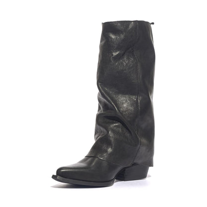 DOLCE MODA TEXAS 02 NERO L. Stivaletti Donna 