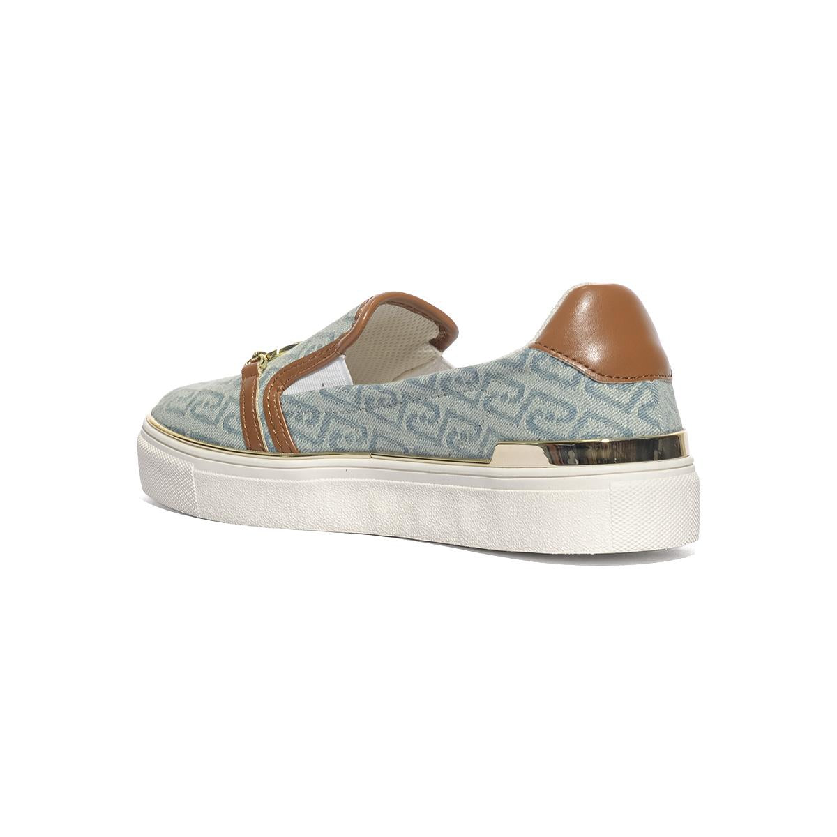 LIUJO BA6061TX523S3993 DENIM SADDLE Slip-on Donna 