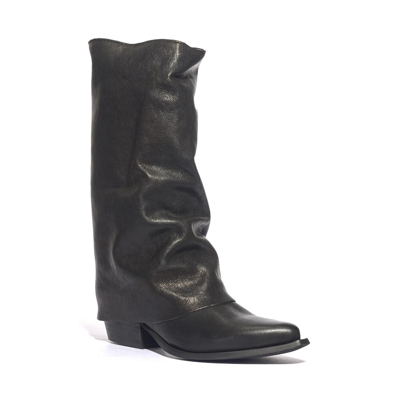 DOLCE MODA TEXAS 02 NERO L. Stivaletti Donna 