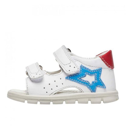 FALCOTTO 0011501051-01-1N10 WHITE-RED-PLUS Sandali Bambino 