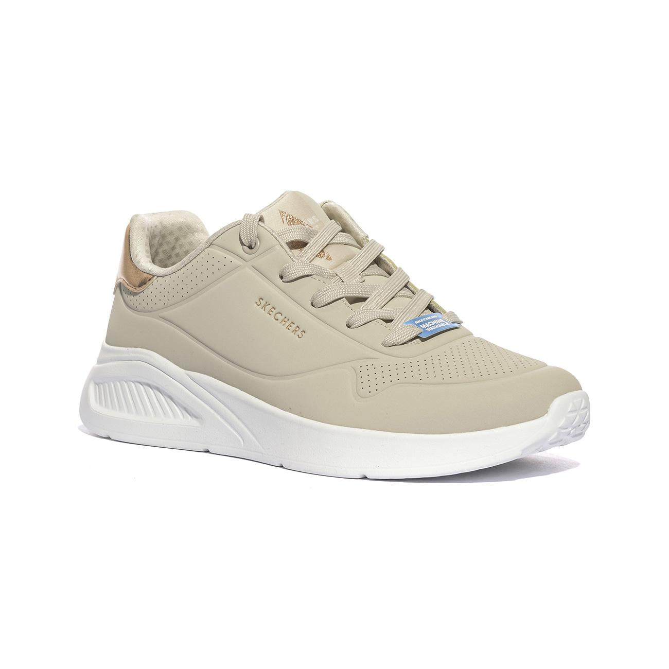 Sneakers Skechers UNO LITE - SHIMMER ALONG Beige 177291NAT SKECHERS