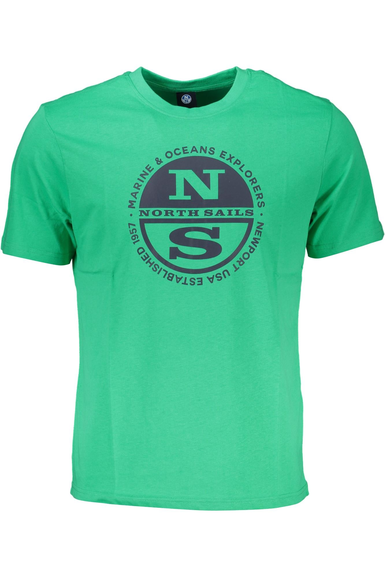 NORTH SAILS 902832000_VE0409 Verde T-Shirt Uomo 