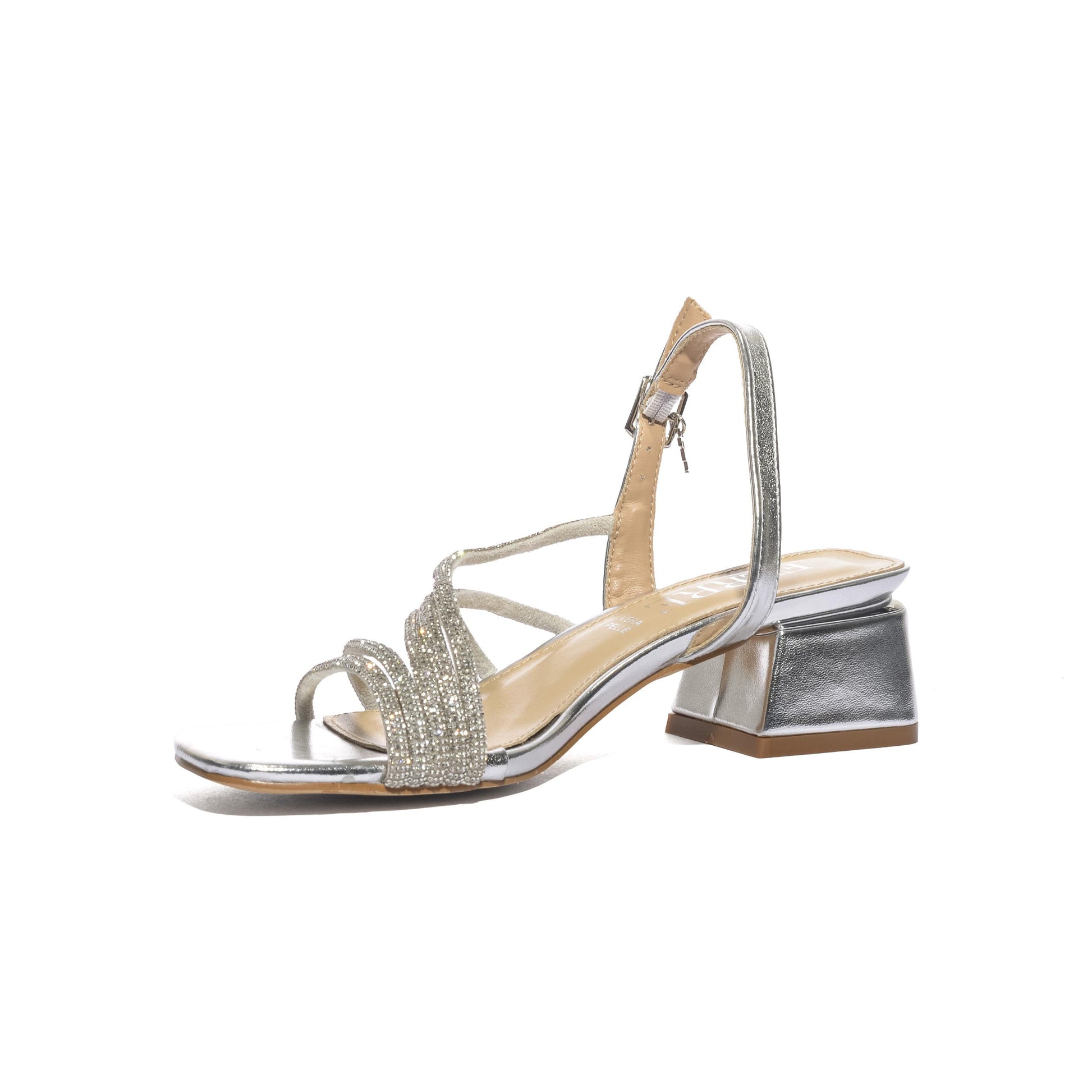 FERRE' F821 SILVER Sandali Donna 