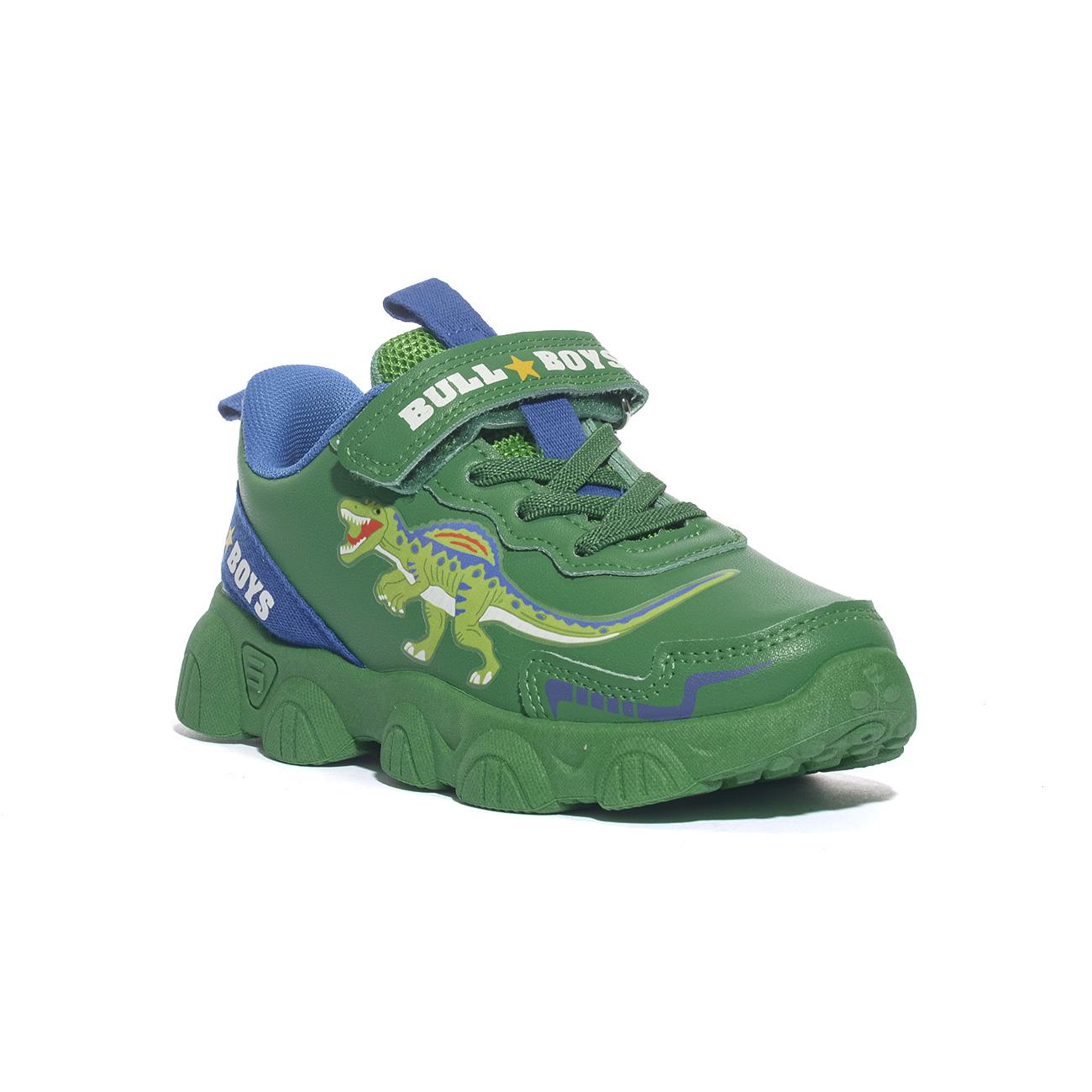 BULL BOYS DNAA5292 VERDE Sneakers Bambino 