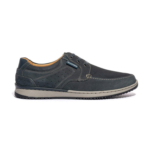 VALLEVERDE 17941 NABUK BLU Sneakers Uomo 