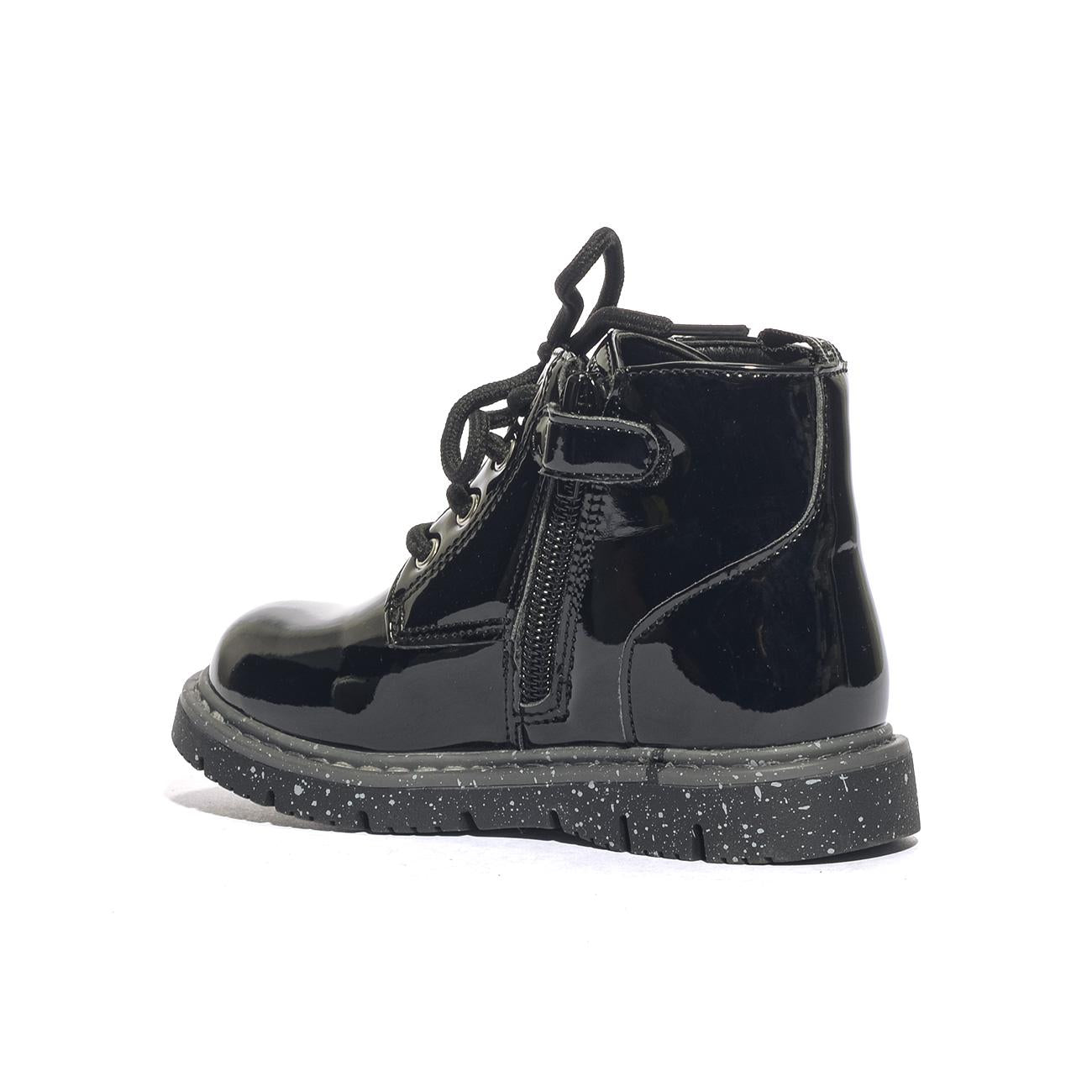 LUMBERJACK SGE6401-003 BLACK Anfibi Bambina 