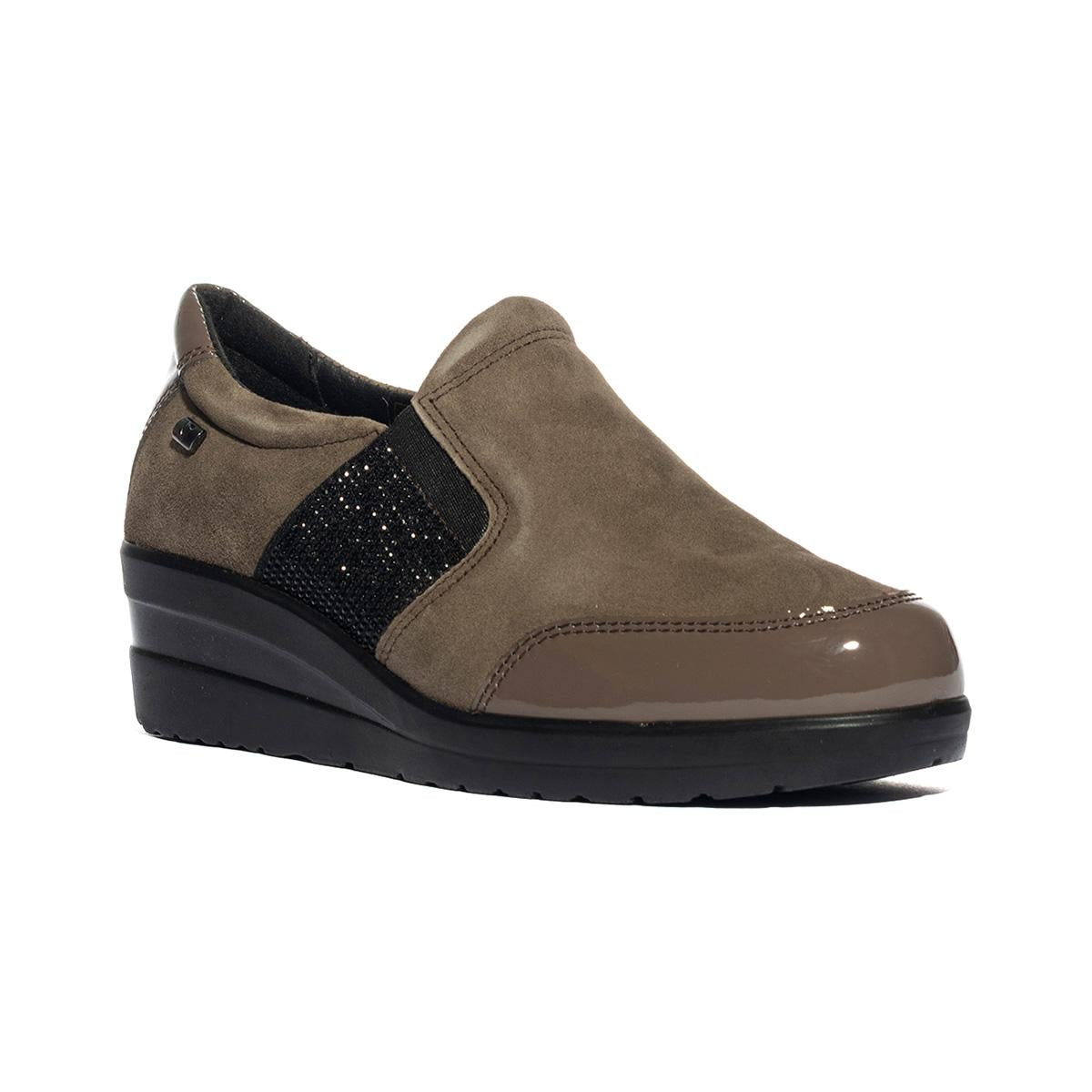 VALLEVERDE 36200 SUEDE VISONE Slip-on Donna 