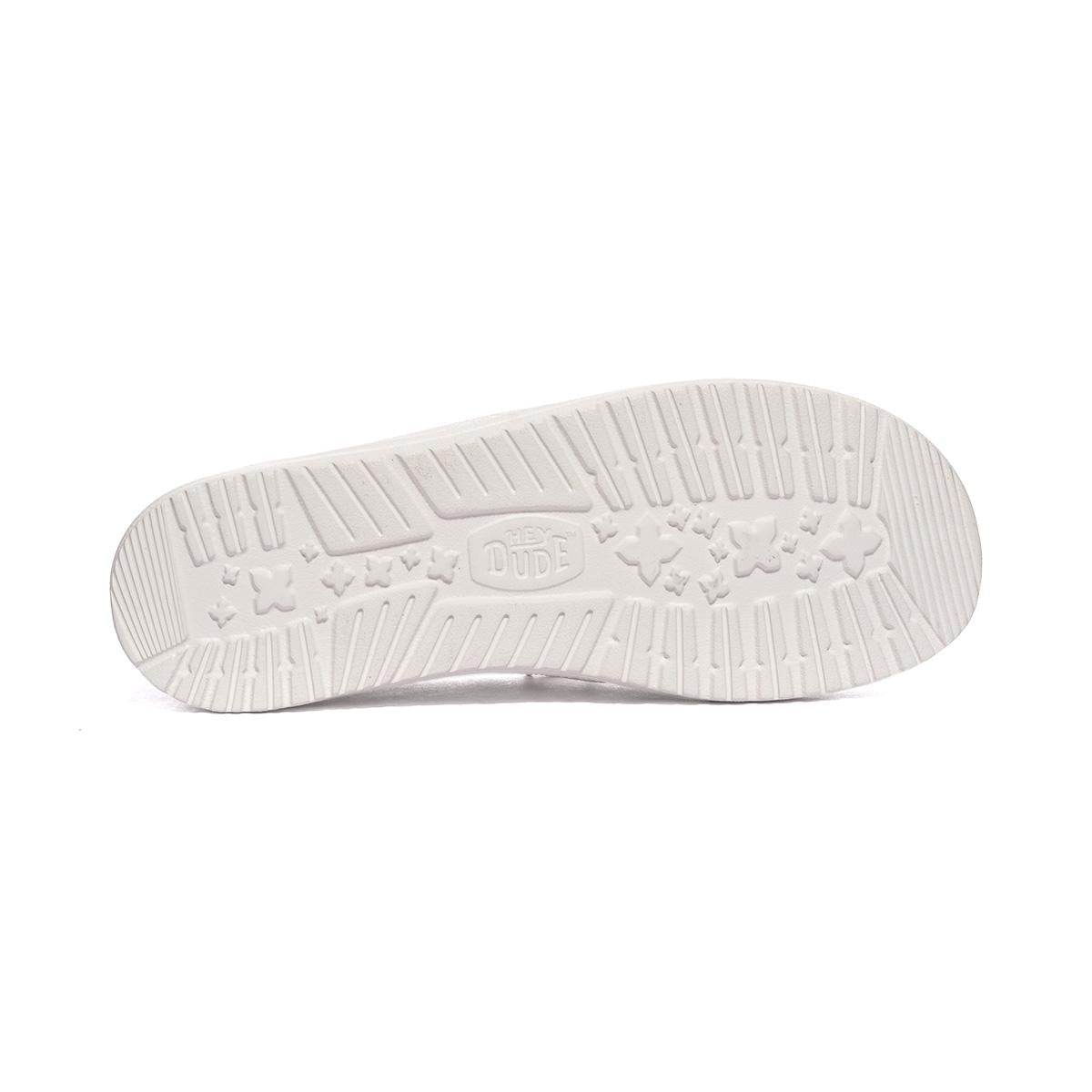HEY DUDE HD40054 WHITE CROCHET Slip-on Donna 