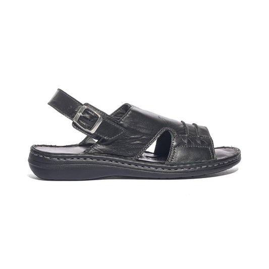 GLAMOUR 3180 NERO Sandali Uomo 