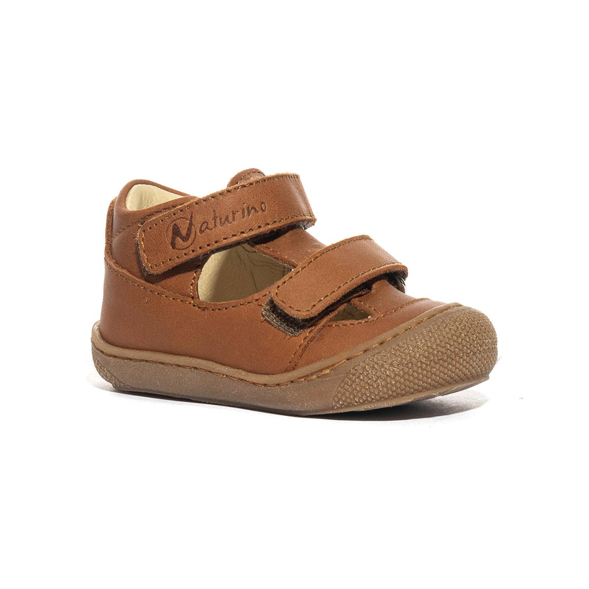 NATURINO PUFFY COGNAC COGNAC Sandali Bambino 