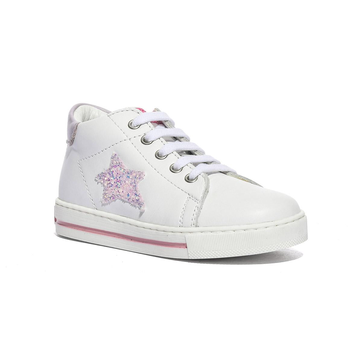 FALCOTTO 0012015315.10.2N68 WHITE PINK Sneakers Bambina 