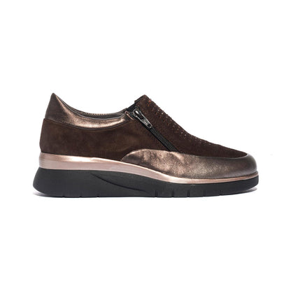 WALK DREAM W19079-08 BROWN Slip-on Donna 