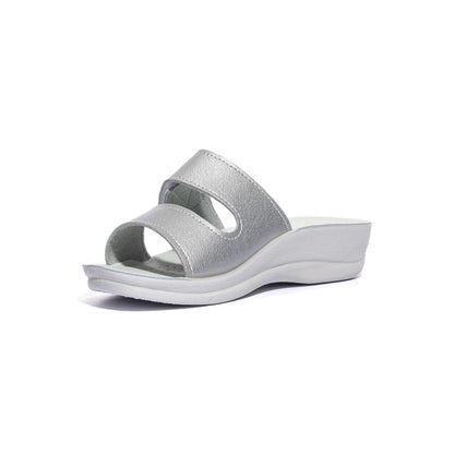 IN BLU VR000063 ARGENTO Ciabatte Donna 